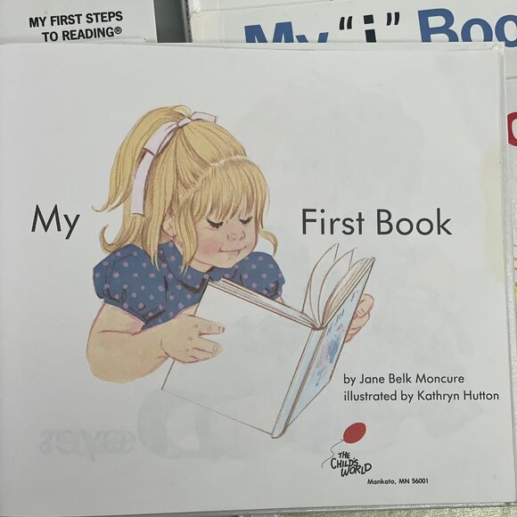 Moncure First Steps to Reading ABC Book Set Vintage Collectible 25 Hardcover - Picture 7 of 10